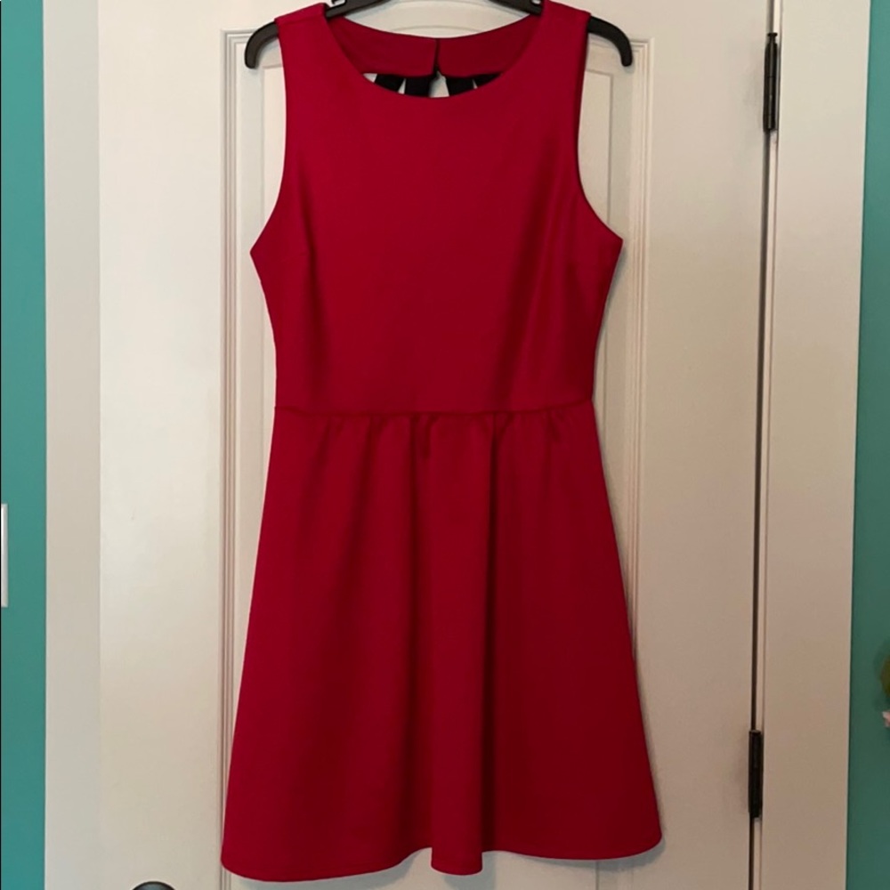 Red dress